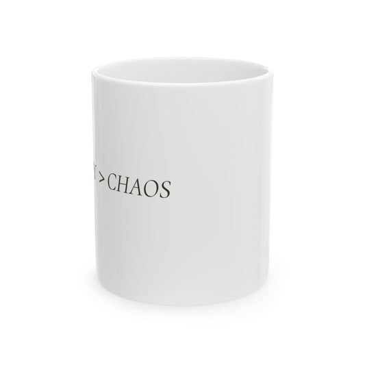 Clarity Over Chaos Mug
