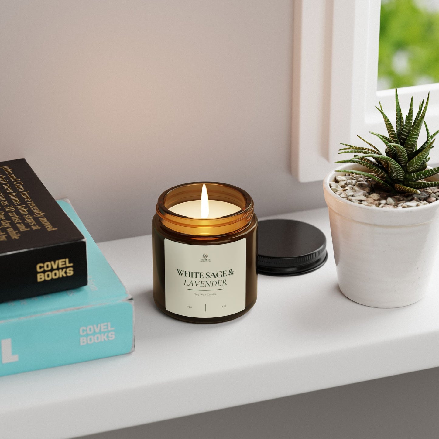 SCENTED SOY CANDLE